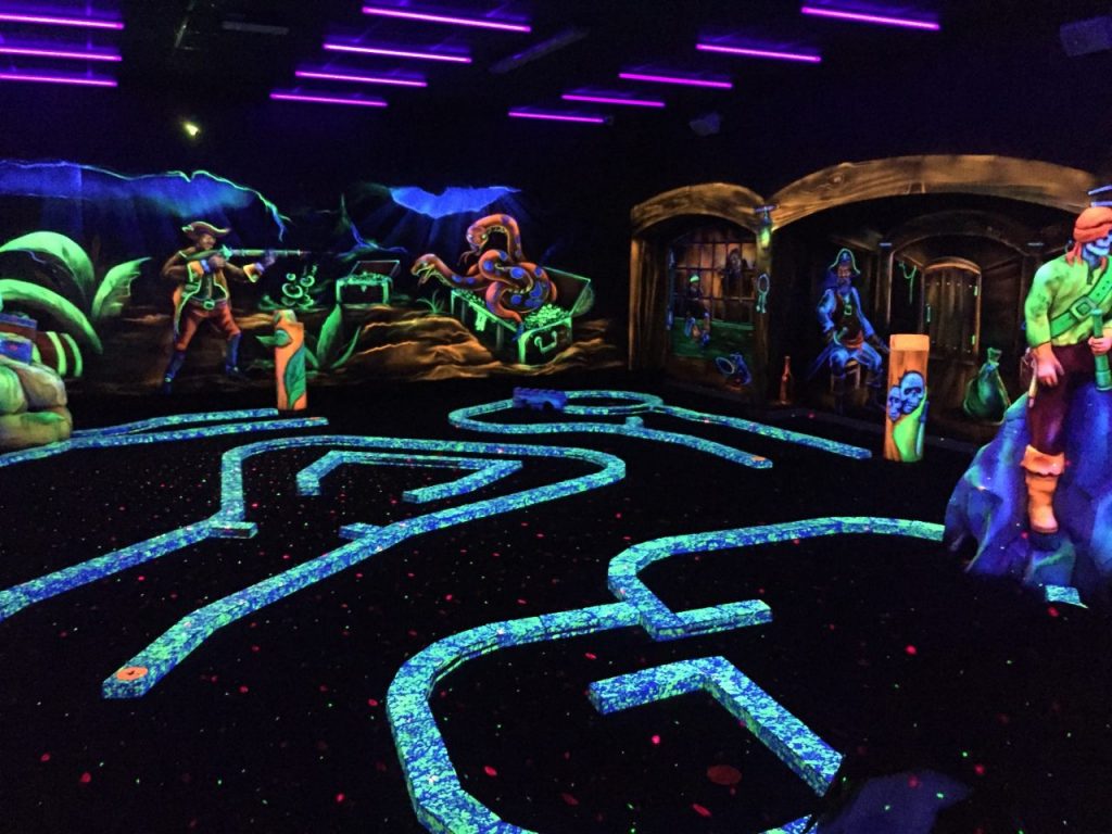 Sortie au mini-golf Goolfy