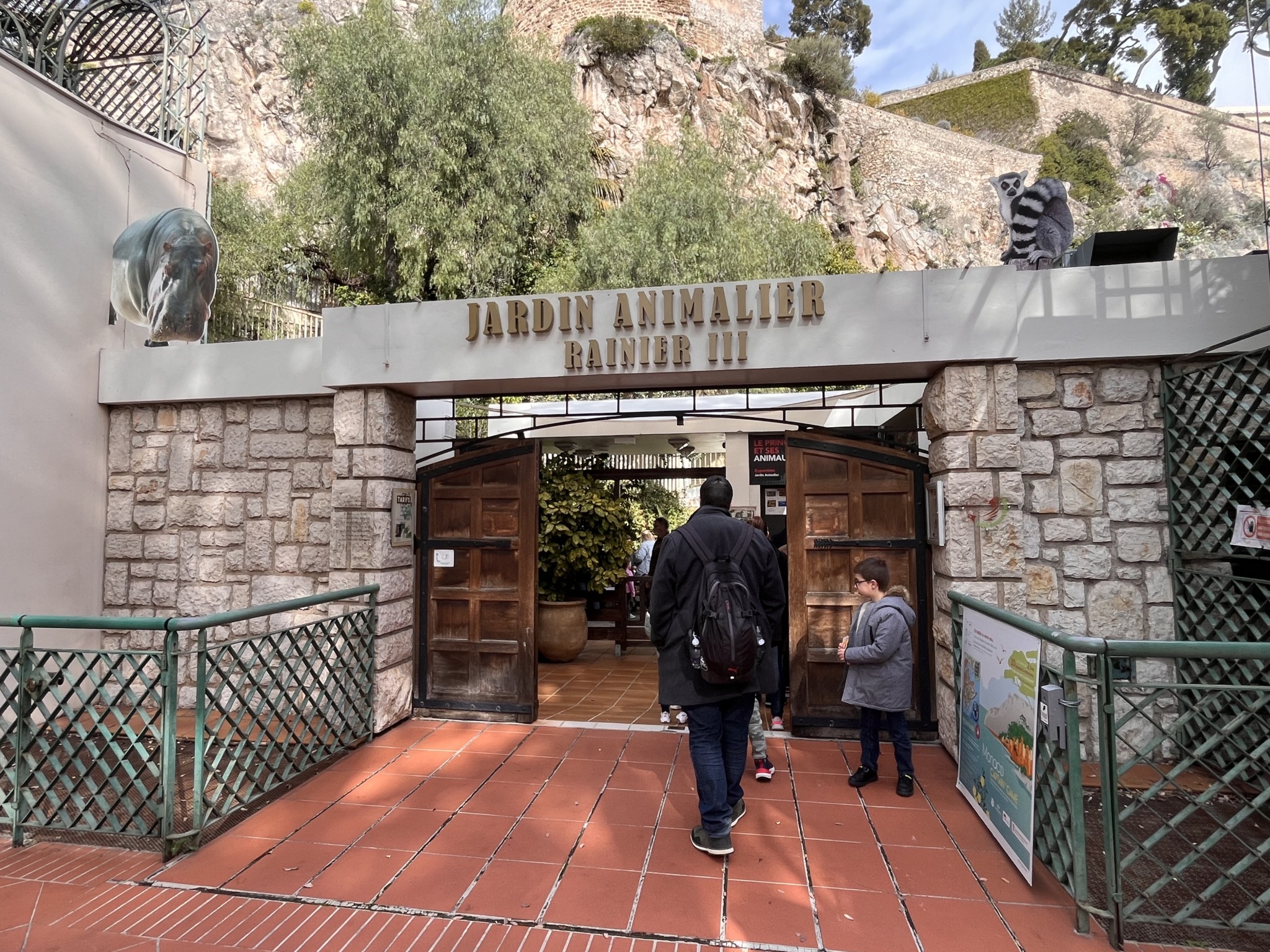 Visite du Jardin animalier Rainier III
